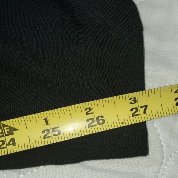 Karin Stevens Vintage Skyscraper Night Light Graphic Black Padded Sz 10 Pantsuit - Picture 16 of 16